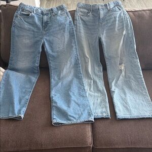 Old Navy Light Blue High-Rise Jeans